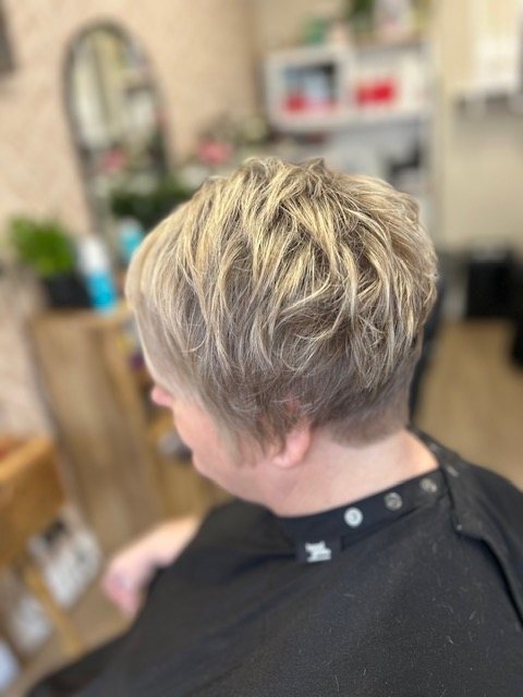 Hair created at Roots Hair Co.