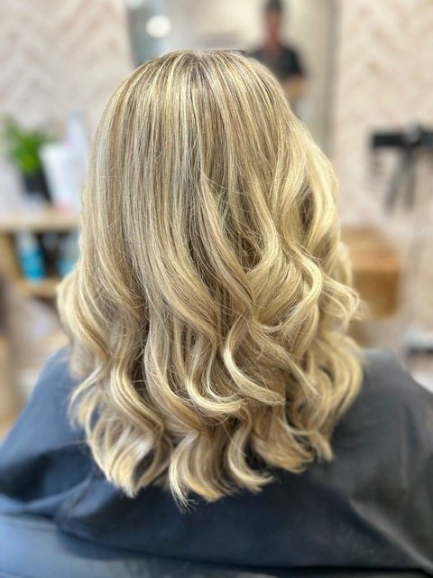Hair created at Roots Hair Co.