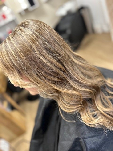 Hair created at Roots Hair Co.