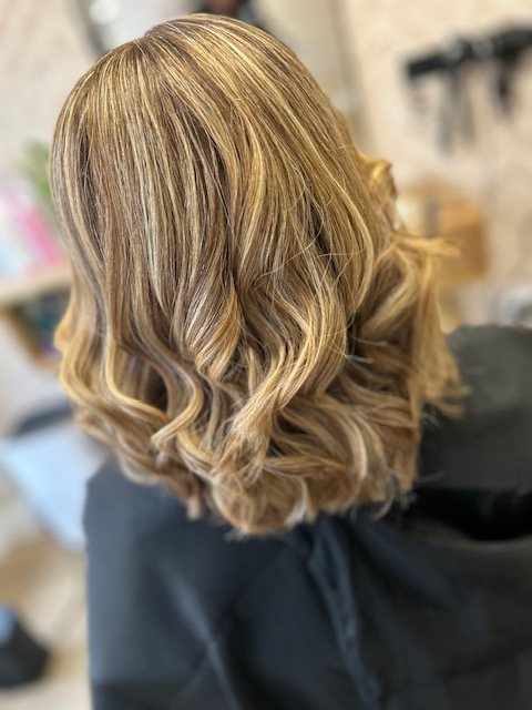 Hair created at Roots Hair Co.