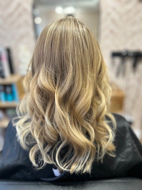Hair created at Roots Hair Co.