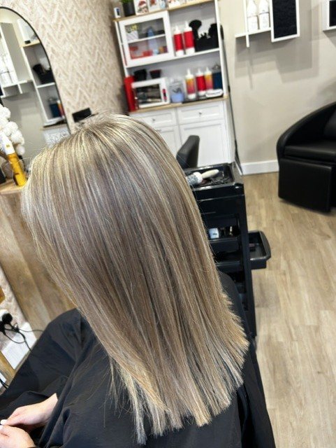 Hair created at Roots Hair Co.
