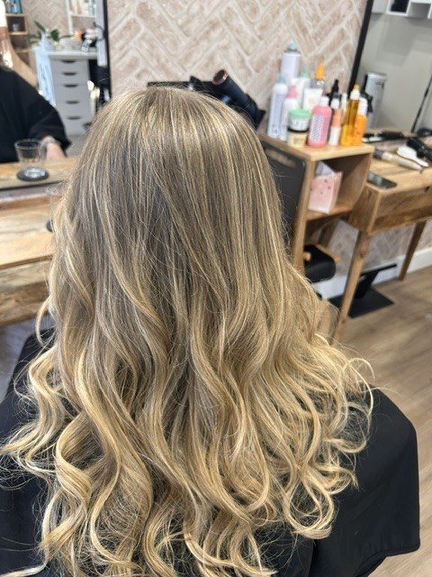 Hair created at Roots Hair Co.