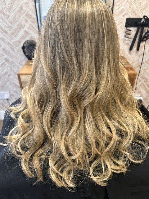 Hair created at Roots Hair Co.