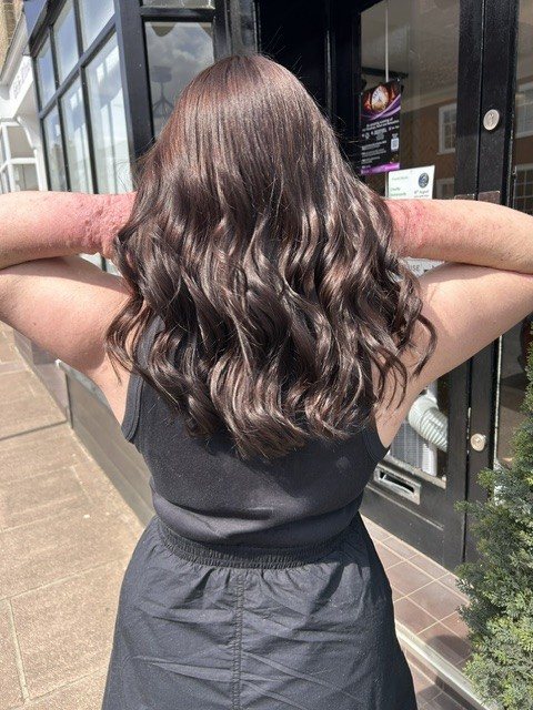 Hair created at Roots Hair Co.