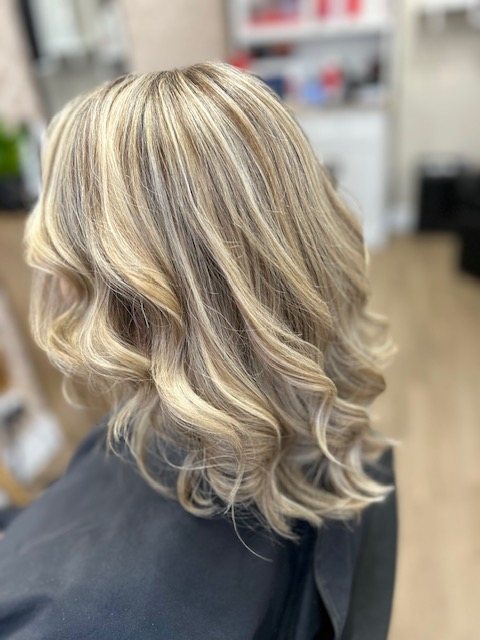 Hair created at Roots Hair Co.