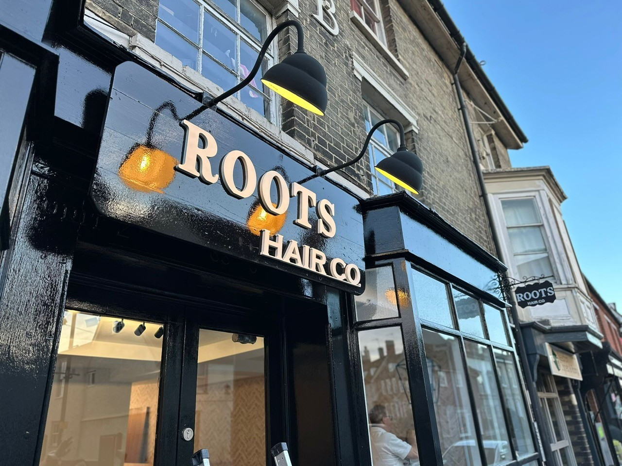 Roots Hair Co. shop front